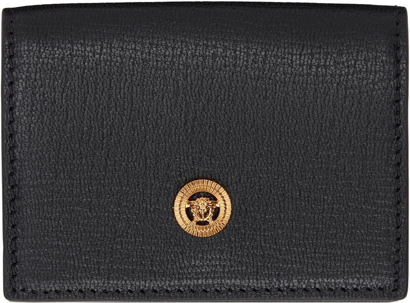 Tegnebog Versace Medusa Biggie Trifold Leather Wallet Sort | 1011456_1A10544
