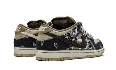 Sneakers og sko Nike Travis Scott x Dunk Low Premium QS SB "Cactus Jack" Mørkeblå | CT5053-001, 3