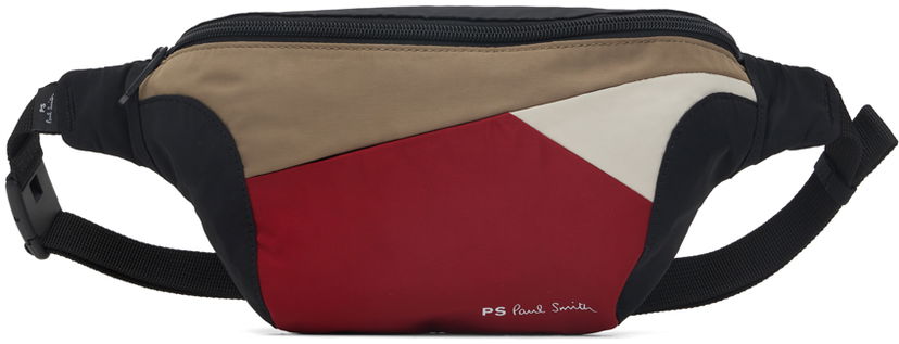Taljetaske Paul Smith PS Paul Smith Colorblock Belt Bag Flerfarvet | M2A-7878-NPERGR-79-0