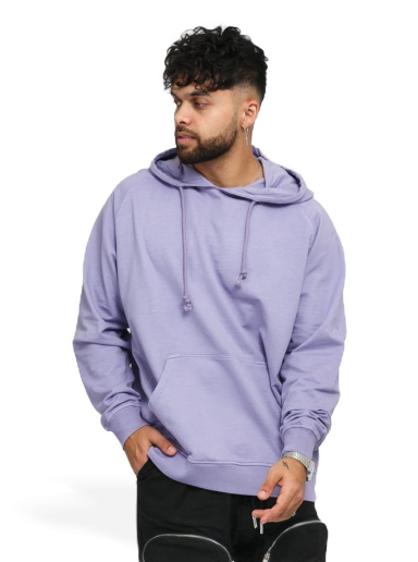 Sweatshirt Urban Classics Overdyed Hoody Lilla | TB4388