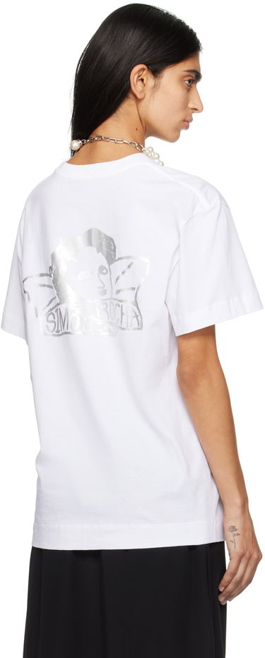 T-shirt Simone Rocha Simone Rocha Angel Baby Print T-Shirt Hvid | 5195P16A18-W 0569, 2