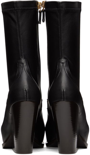Sneakers og sko Stella McCartney Cowboy Ankle Boots Sort | 810134W1CV0, 1