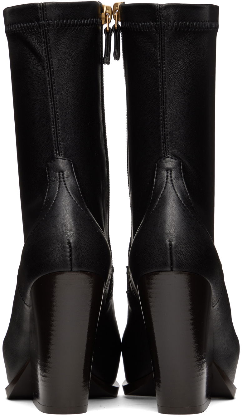 Sneakers og sko Stella McCartney Cowboy Ankle Boots Sort | 810134W1CV0, 1