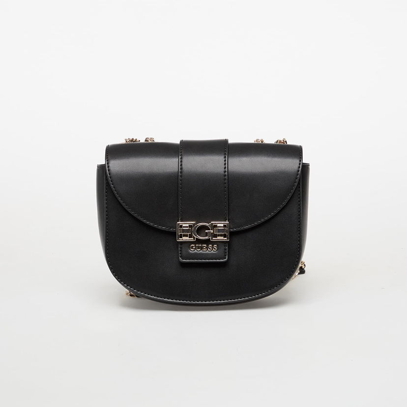 Skuldertaske GUESS Jane Convertible Xbody Flap Bag Sort | HWVG9891210-BLA