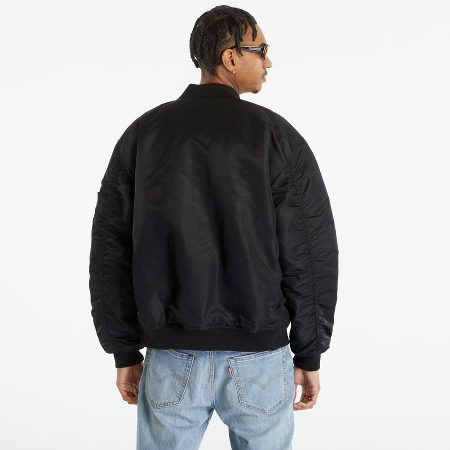 Bomberjakke Alpha Industries MA-1 CS Bomber Jacket Sort | 136136-515, 1