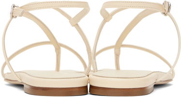 Tilbehør Aeyde Aeyde Ella Leather Toe-Post Sandals Beige | A11-FS-BERS8MFL-0121-100-007, 1