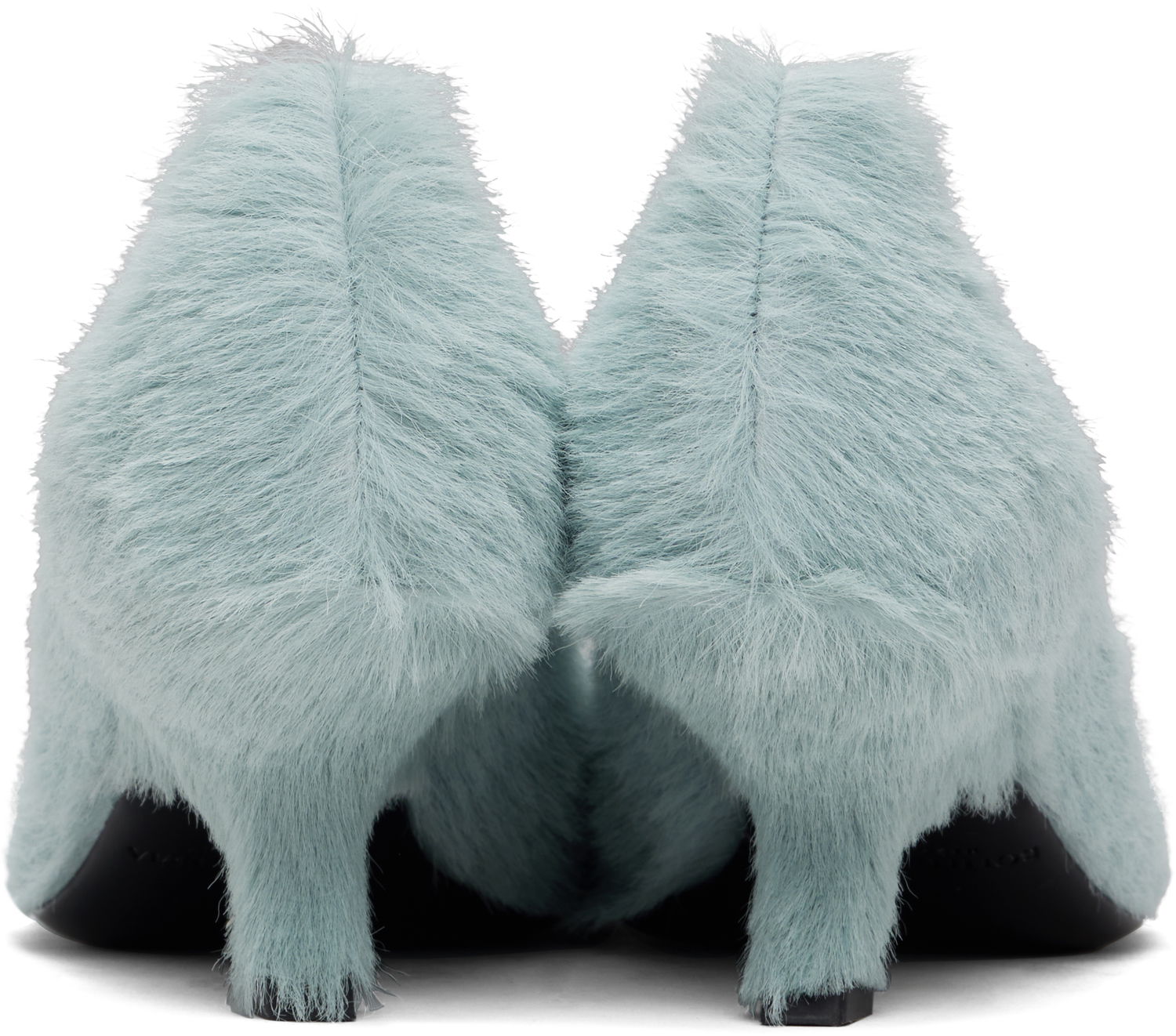 Sneakers og sko Bottega Veneta Bottega Veneta Boogie Fur Heels Blå | 816551 V55Q0, 1