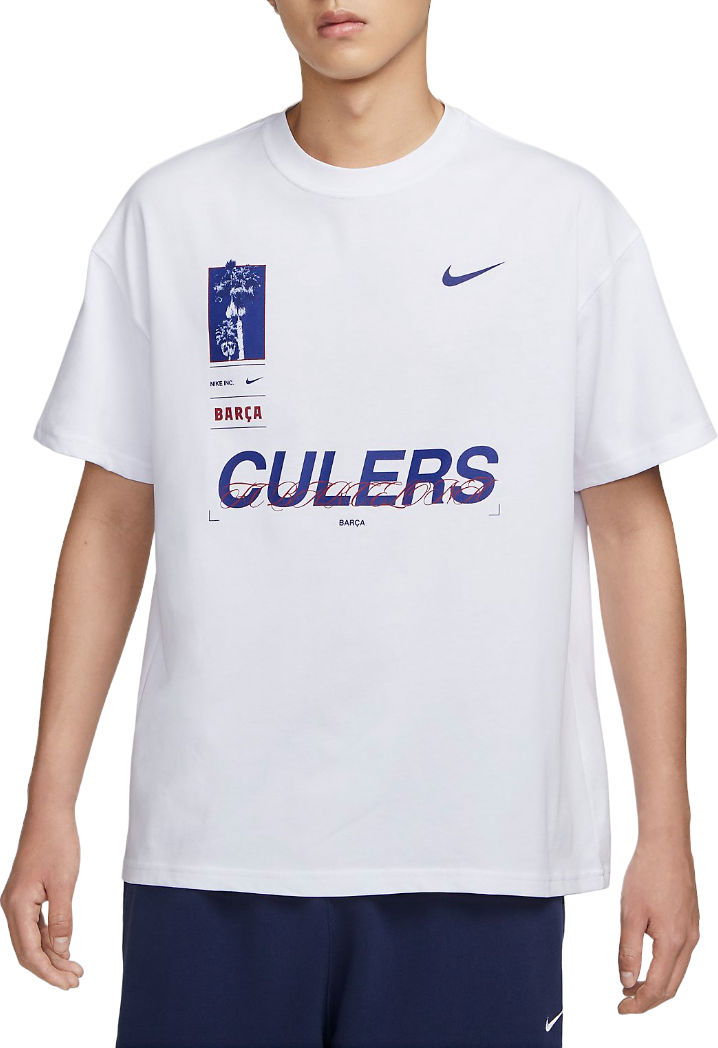 T-shirt Nike Max90 FC Barcelona Hvid | fd1094-100, 0
