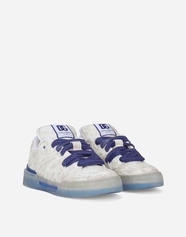 Sneakers og sko Dolce & Gabbana Leather New Roma Hvid | CS2211AR75289527, 1