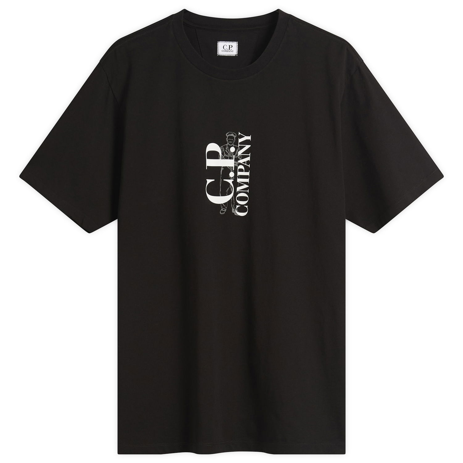 T-shirt C.P. Company Sailor T-Shirt Sort | 19CMTS091A-005100W-999, 0