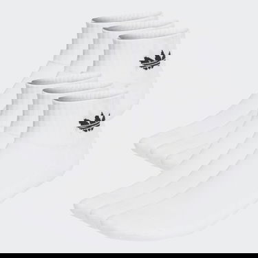 Sokker adidas Originals Mid Ankle Socks –⁠ 6 pack Hvid | IJ5627, 1