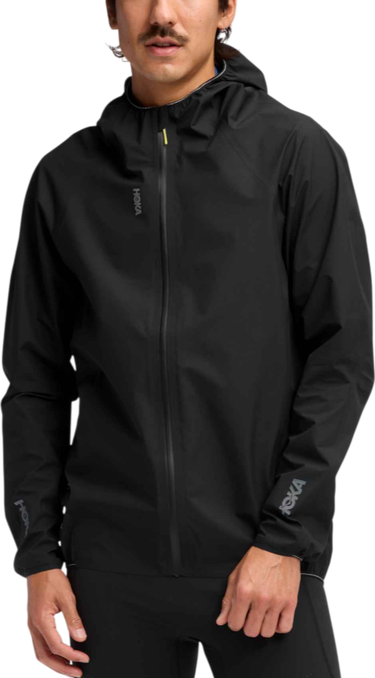 Jakke Hoka One One SkyBreeze GORE-TEX Hooded Jacket Sort | 1170890-blk, 0