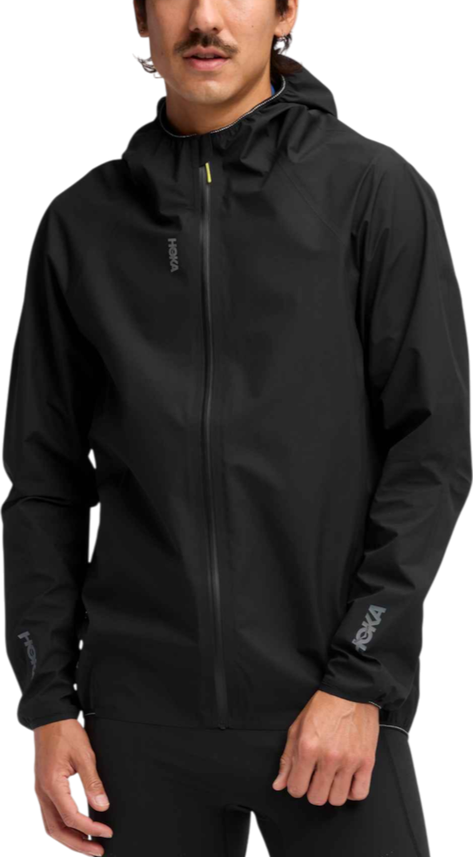 Jakke Hoka One One SkyBreeze GORE-TEX Hooded Jacket Sort | 1170890-blk