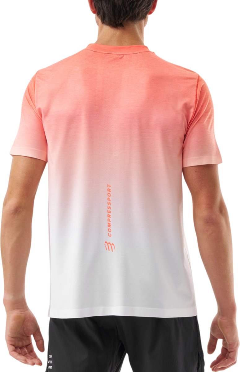 T-shirt Compressport Compressport Performance Short Sleeve T-Shirt Orange | atsm4923090, 1