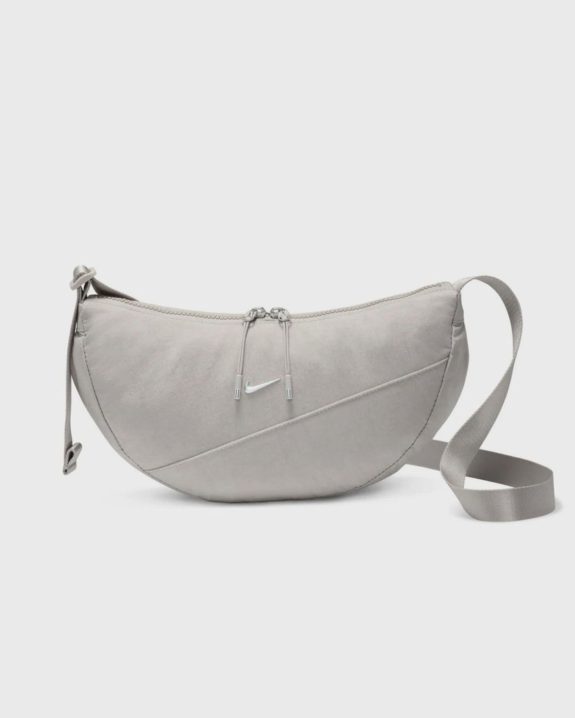 Skuldertaske Nike Aura Crescent Crossbody Bag Grå | HQ4370-009