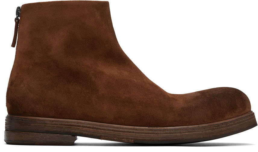 Tøj Marsèll Marsèll Zeppa Suede Boots Brun | MM4480 141454, 0