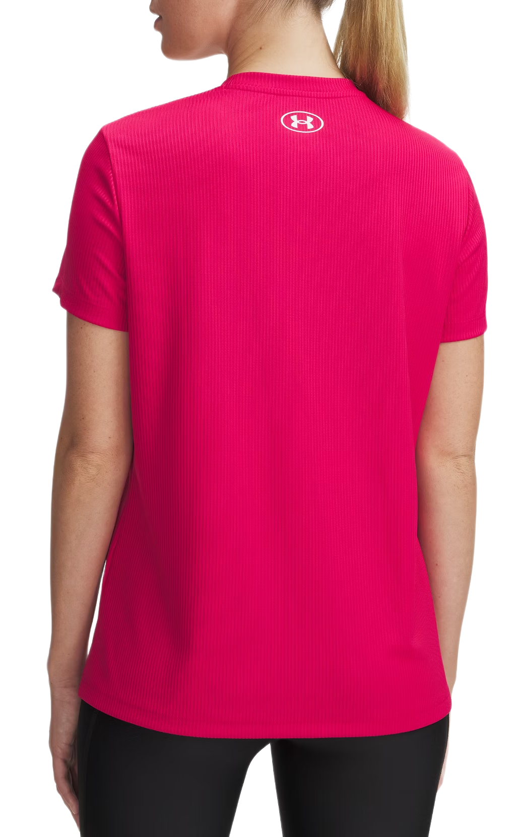 T-shirt Under Armour Under Armour Tech Rib SSC T-Shirt Lyserød | 1389852-681, 1