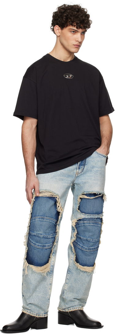 T-shirt Diesel Black T-Boxt-S5 Graphic T-Shirt Sort | A17049-0AKAK-9XX, 3