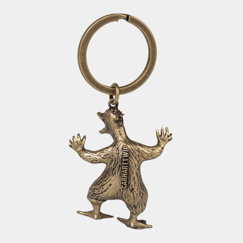 Nøgleringe Carhartt WIP Wiptopia Keychain Metalisk | I035885_1