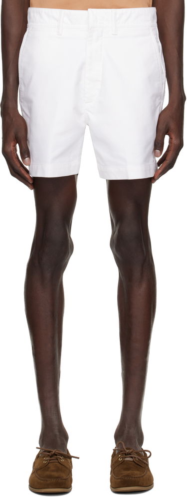 Shorts Tom Ford TOM FORD Cotton Satin Tailored Shorts Hvid | SSL002-FMC171S25, 0