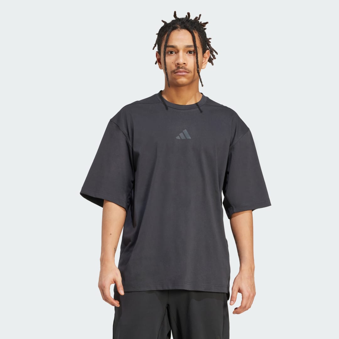 T-shirt adidas Performance Power Oversize T-shirt Grå | JN3680, 0