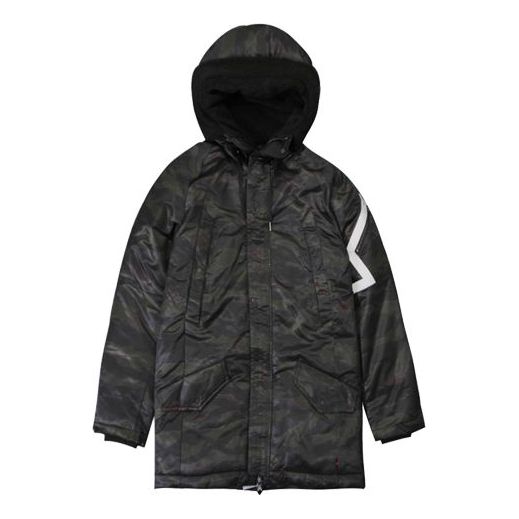 Parka Jordan Jordan Sports Hooded Down Coat Sort | AA1952-011, 0