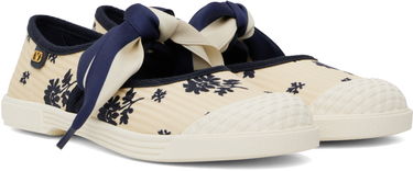Sneakers og sko Valentino Valentino Garavani Bay By Bay Ballerinas Beige | 6W2S0LH9JRH, 3