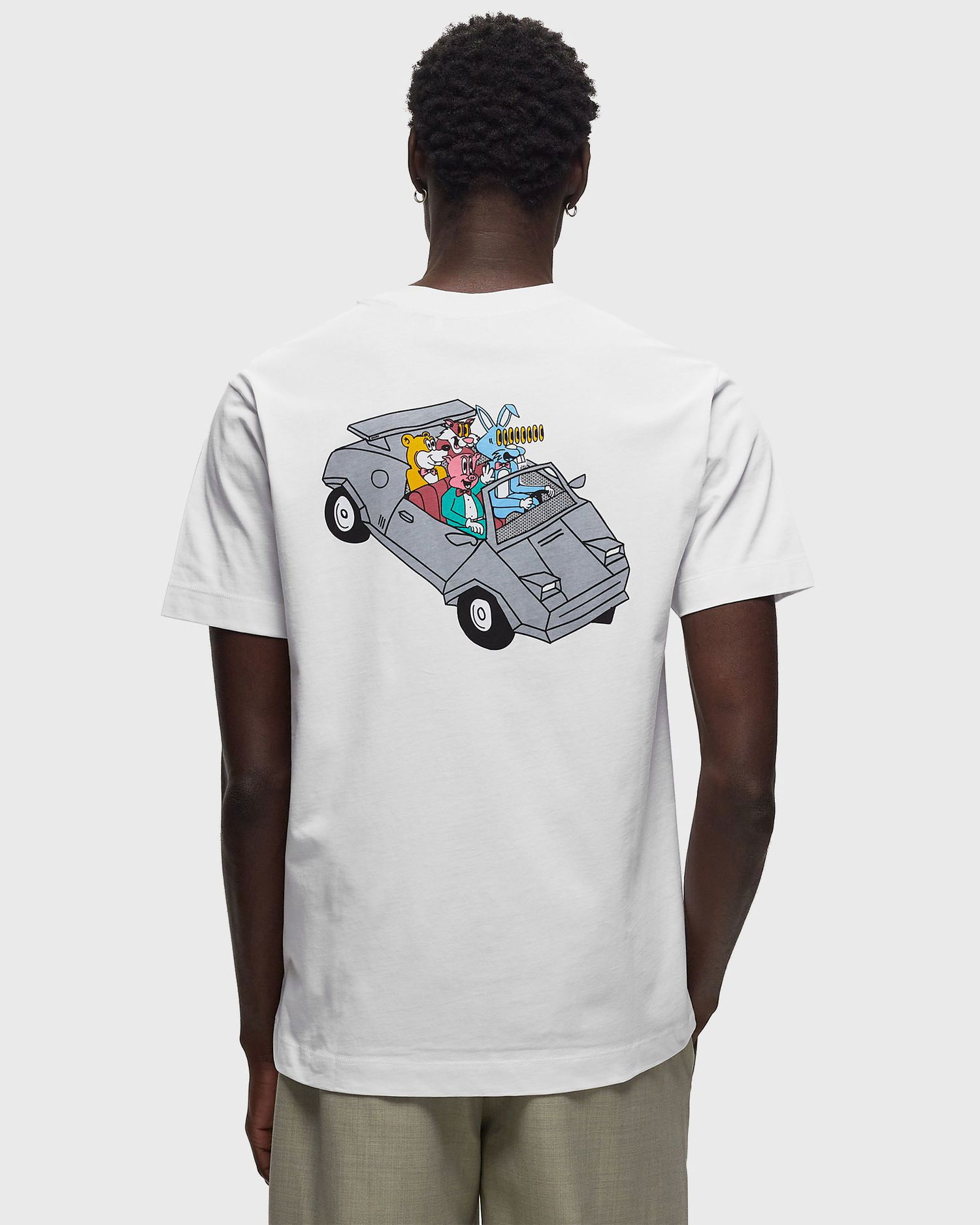 T-shirt Edmmond Studios WINNIE TEE Hvid | 323-30-35000, 1