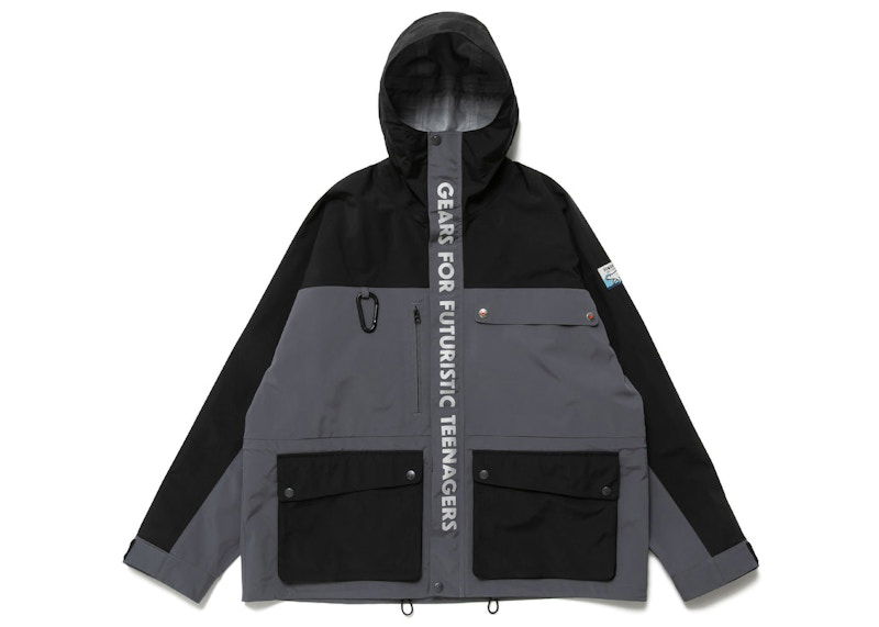 Parka Human Made 3-Layer Shell Jacket Sort | HM24JK023, 0