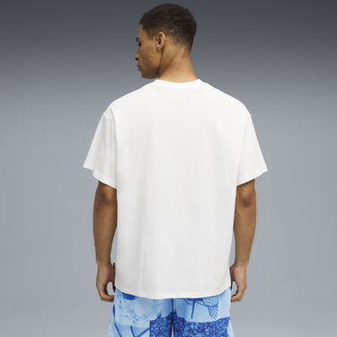T-shirt Puma Hooptopia Hooptopian Health Graphic Tee Hvid | 632886_01, 1