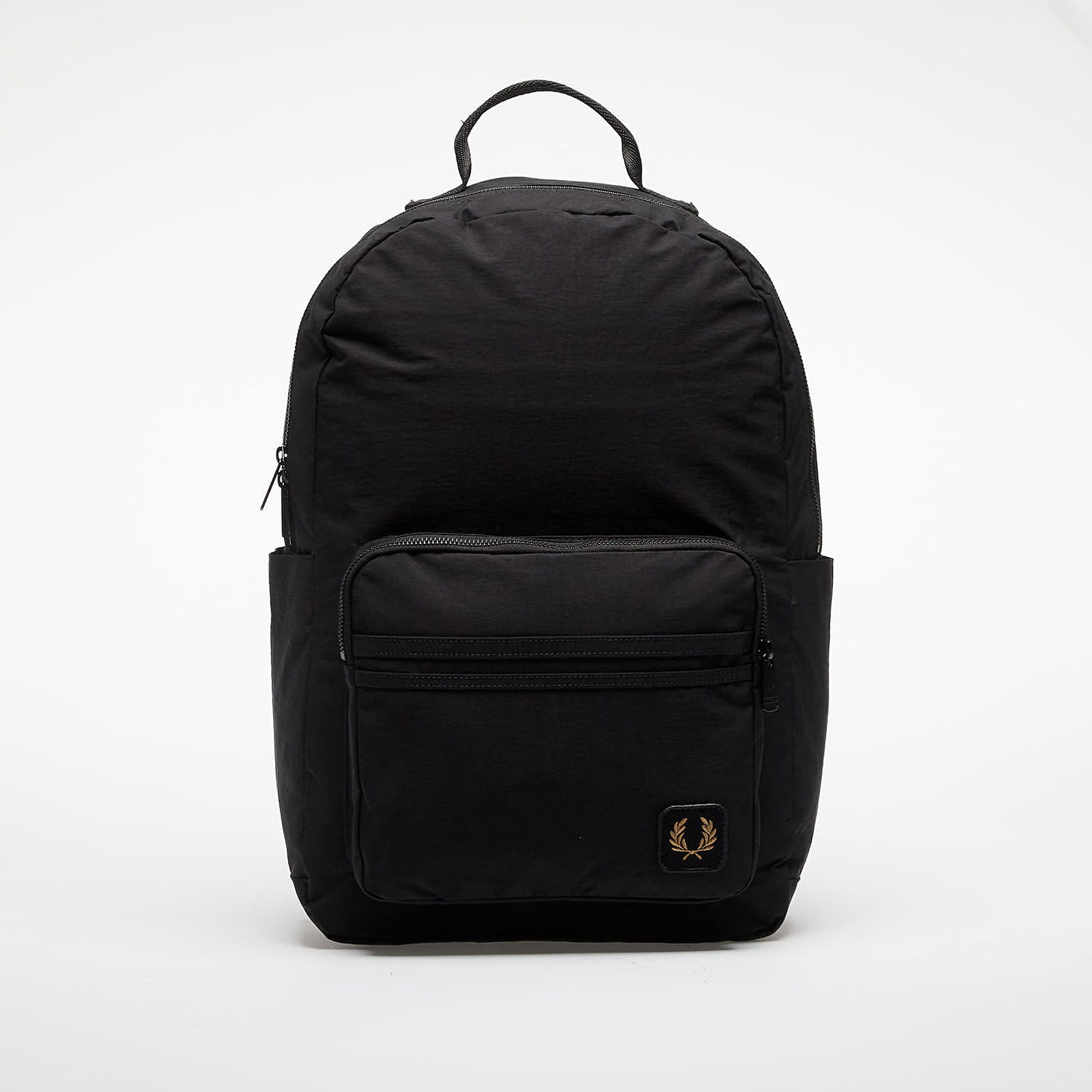 Rygsæk Fred Perry Fred Perry Nylon Badge Backpack Sort | L1192 102, 0