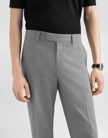 Bukser Dolce & Gabbana Dolce & Gabbana Tailored Wool Houndstooth Pants Grå | GP0B8TFQ2OIS0984, 3