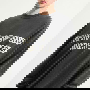 T-shirt Fear of God Relaxed Long Sleeve Disciple T-Shirt Grå | FG25FW10-10404HWJUS-001, 5