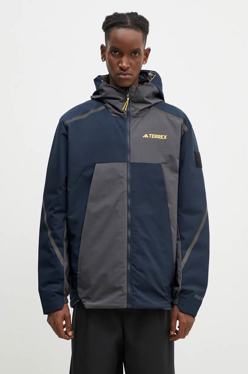 Jakke adidas Originals National Geographic Oversize Coldrdy Jacket Blå | IX7953