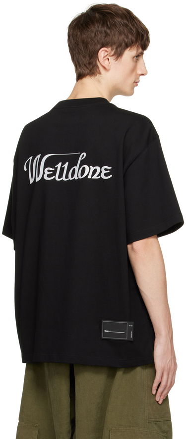 T-shirt We11done Printed T-Shirt Sort | WD-TP5-19-930-BK, 2