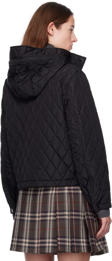 Jakke Burberry Burberry Pembroke Quilted Hooded Jacket Sort | 8113838, 2