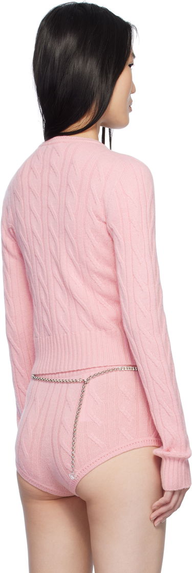 Sweater Blumarine Blumarine Wool & Cashmere Knit Cardigan Lyserød | P522M570A, 2