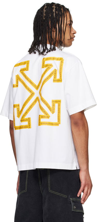 T-shirt Off-White Off-White Tape Arrow T-Shirt Hvid | OMAA120S25JER00D0122, 2