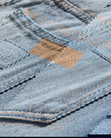 Nederdel Maison Margiela Distressed Denim Long Skirt Blå | S62MI0034 964, 3