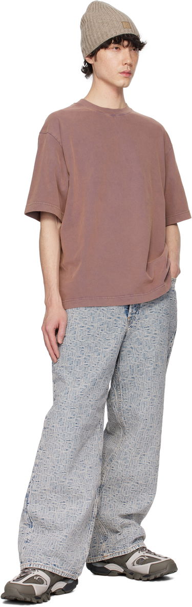 T-shirt Acne Studios Patch Beige | CL0218-, 3