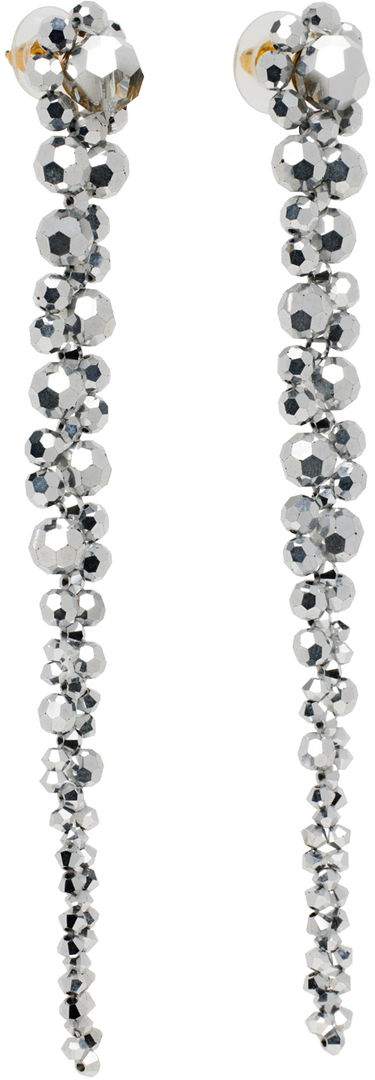 Øreringe Simone Rocha Simone Rocha Crystal Drip Earrings Metalisk | ERG12 0903, 1