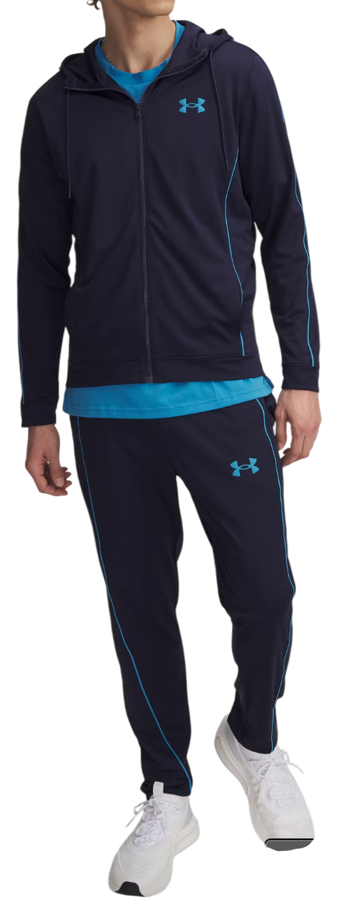 Træningsdragt Under Armour Under Armour UA EMEA Novelty Tracksuit Mørkeblå | 1390152-410