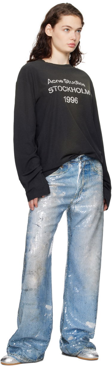 T-shirt Acne Studios Printed T-Shirt Hvid | CL0197-, 3
