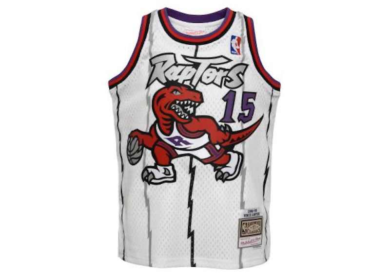Jersey Mitchell & Ness Toronto Raptors Vince Carter 1998-99 Swingman Jersey Hvid | 9N2B7BHM0-RAPVC-Y98