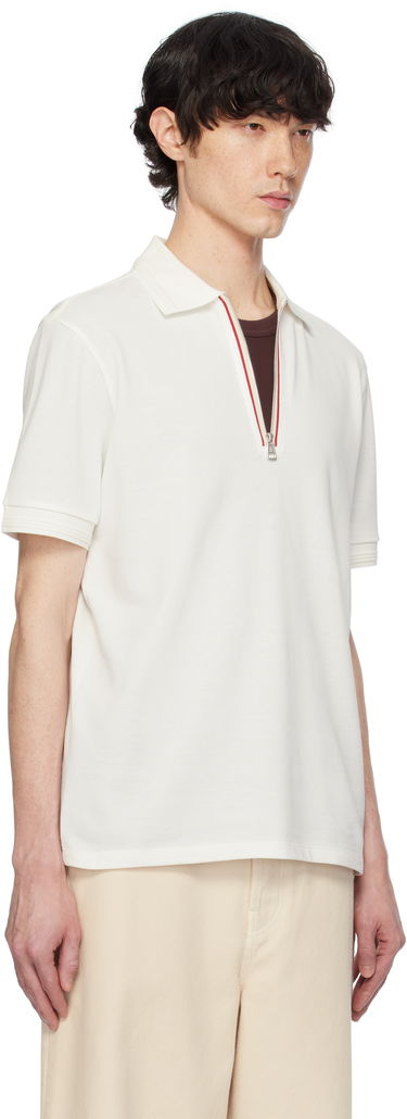 Polo skjorte Moncler Moncler Archivio Short Sleeve Polo Hvid | K10918A0000289A16, 1