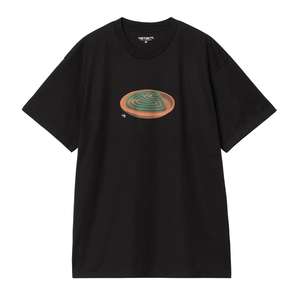 T-shirt Carhartt WIP Carhartt WIP Spiral Graphic Short Sleeve T-Shirt Sort | I034670_9, 0