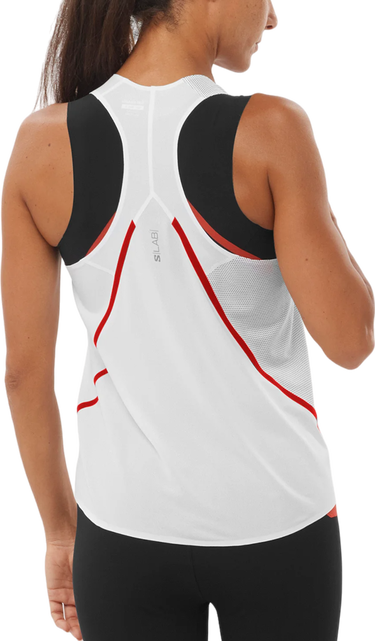 Tanktop Salomon S/LAB Speed Singlet Tank Top Hvid | lc2243600, 1