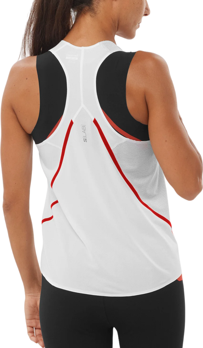 Tanktop Salomon S/LAB Speed Singlet Tank Top Hvid | lc2243600, 1