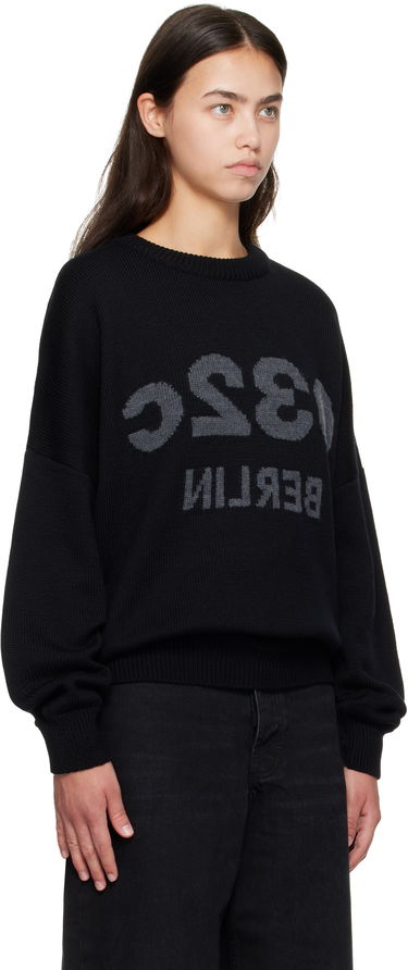 Sweater 032C 032c Selfie Knit Sweater Sort | F25-URK-1511-000-W, 1