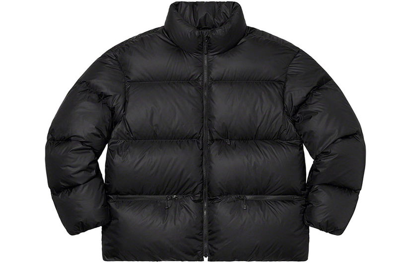 Puffer jakke Supreme Yamamoto Down Jacket Sort | SUP-FW20-100